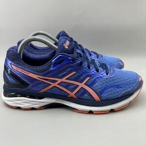 ASICS GT-2000 Running Sneakers Women Size 10 Blue Orange Mesh Comfort‎ Low Shoes